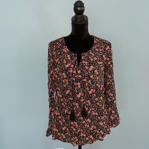 ☮️Old Navy Flower Power Blouse🏵️